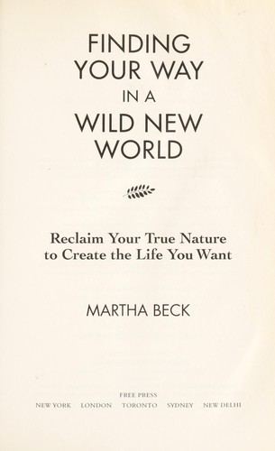 Cover of Finding Your Way in a Wild New World